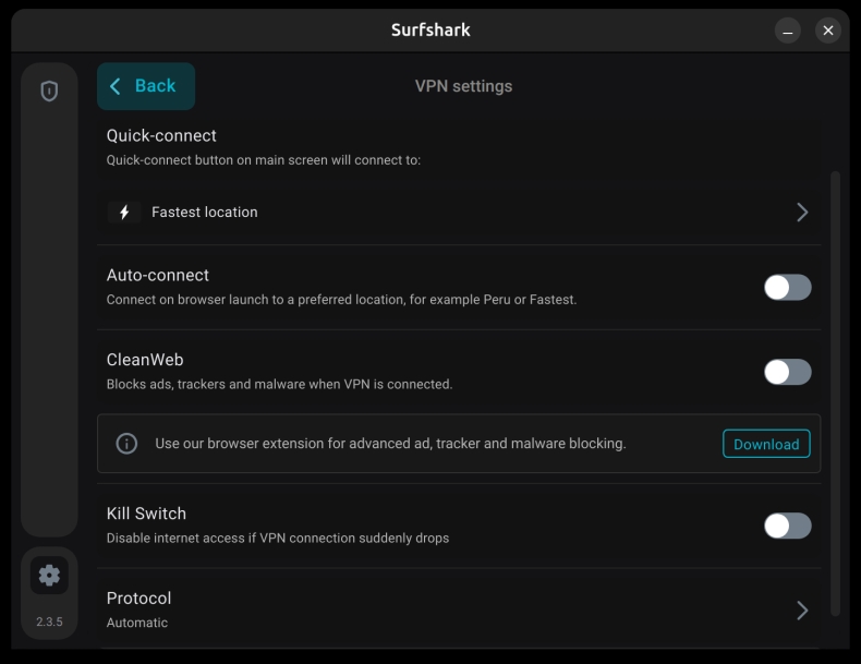 Surfshark下载安装指南：Windows 11/10 64位