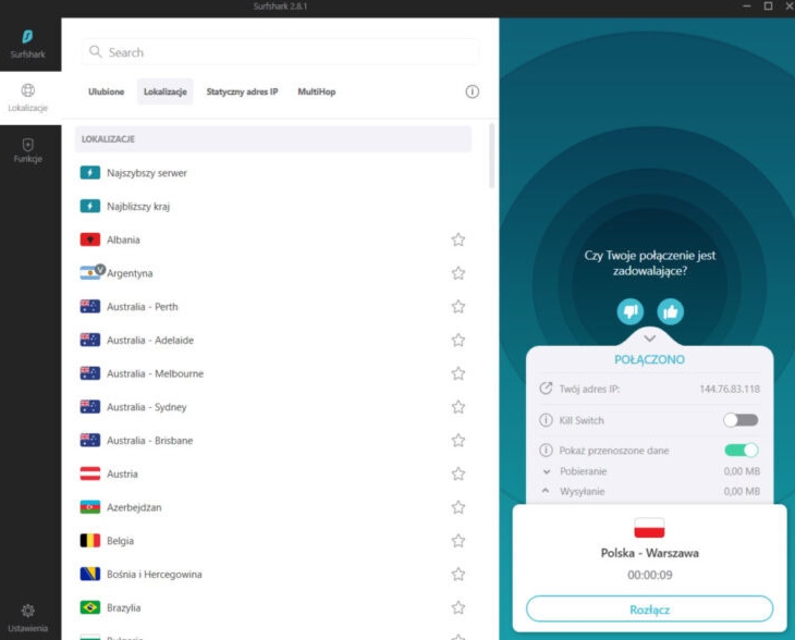 Surfshark电脑版托盘菜单空白？语言包修复