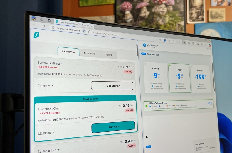 Surfshark电脑版双VPN功能实测：速度与安全