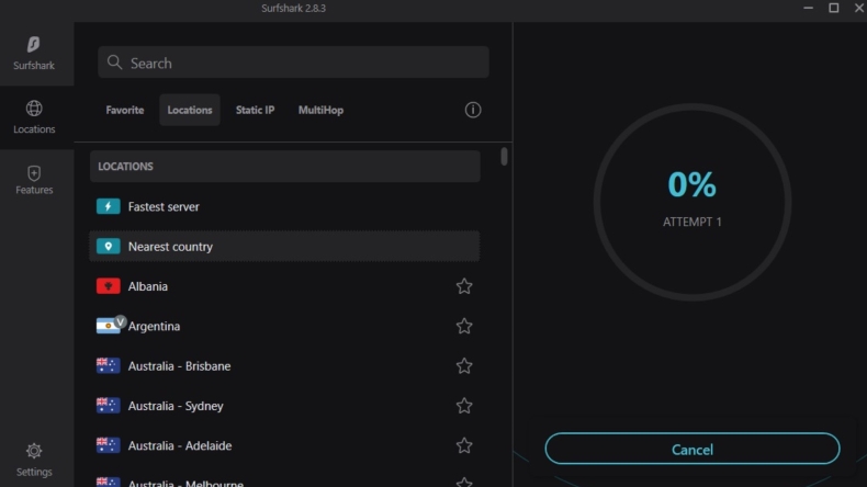 用IPv4打开Surfshark官网却跳到新加坡CDN是为何