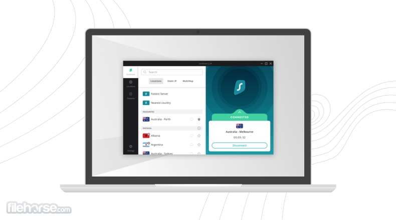 Surfshark中文版加密模式对比｜Surfshark官网安全图标说明