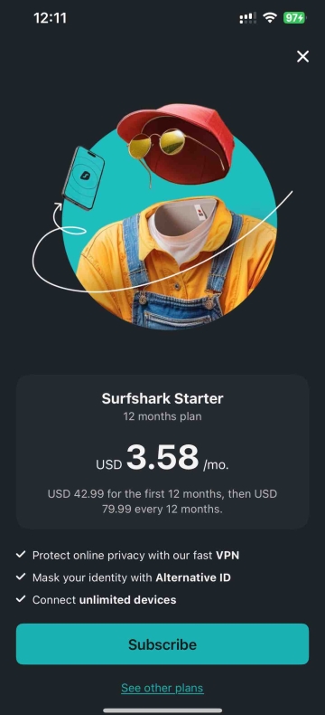 Surfshark官网能设置订阅到期前三天邮件提醒吗