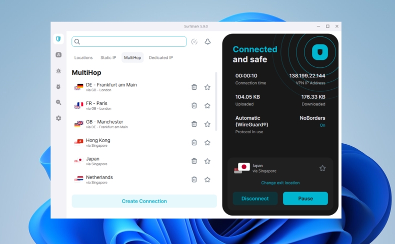 Surfshark官网后台千台：设备在线一目了然
