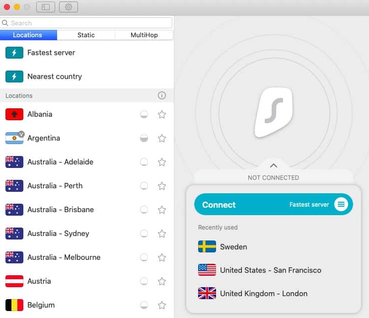 Surfshark官网Rotating IP:10分钟自动换地址
