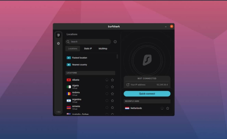 Surfshark电脑版高DPI缩放显示优化设置