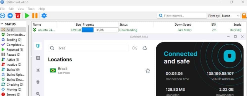 Surfshark电脑版多配置文件工作场景切换