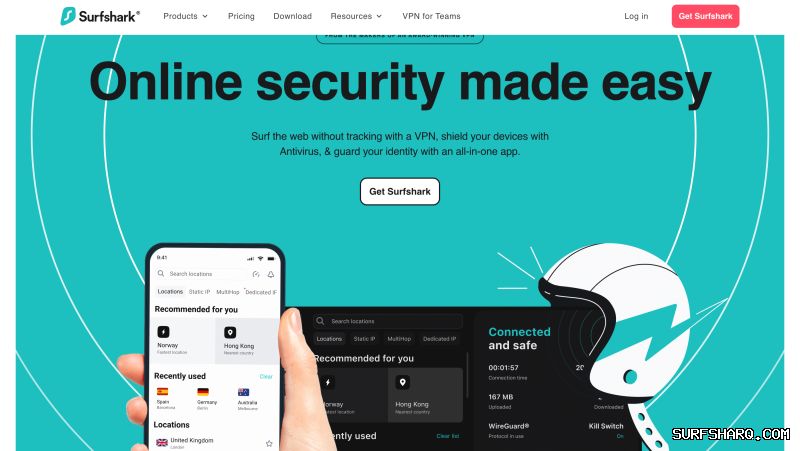 Surfshark VPN split tunneling分流功能使用教程