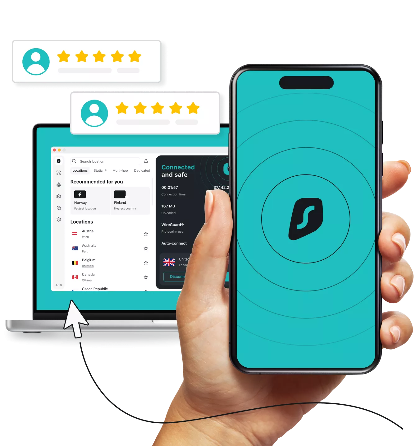 Surfshark VPN免费试用,7天免费VPN,Surfshark评测2026,VPN无日志政策,不限设备数量VPN,VPN安全性评测,Deloitte审计VPN,Kill Switch断线保护,MultiHop双重VPN